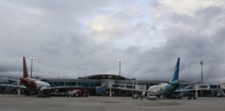 Bandara Mutiara SIS Al Jufri Palu dengan Movement 18 Kali dan 1.700 Pergerakan Penumpang