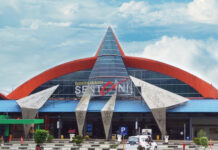 Bandara Sentani Sambut Pon XX Bandar Udara Sentani