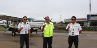 Bandara DC Saudale Rote Movement Enam Kali Per Hari
