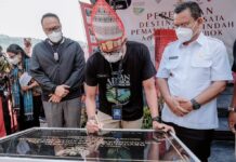 Menparekraf Resmikan Destinasi Wisata Adian Nalambok di Sumut
