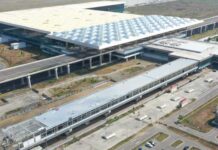 Uji Coba Kereta Api Bandara Internasional Yogyakarta