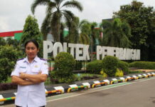 I Gusti Agung Ayu Mas Oka Sebagai Srikandi Poltekbang Palembang