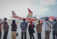 PTDI Berhasil Uji Terbang Pesawat CN235-220 FTB Berbahan Bakar Bioavtur
