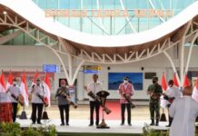 Presiden Resmikan Terminal Baru Bandara Mopah Merauke