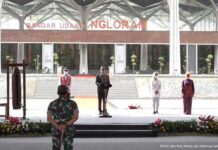 Presiden Jokowi Resmikan Bandara Ngloram di Cepu