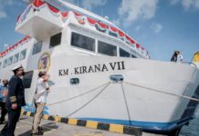 Menparekraf Resmikan KM Kirana VII