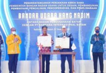 BP Batam dan BUP Konsorsium Angkasa Pura Airports-IIAC-WIKA Kerja Sama Pengelolaan Bandara Batam