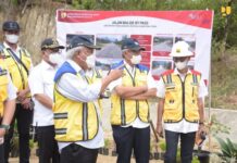 Ruas Jalan Silangit-Parapat Kini Lebih Lancar