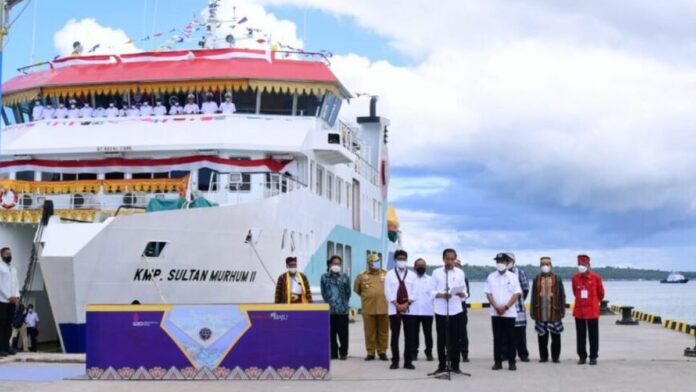 FOTO 10 Juni_Presiden resmikan 3 pelabuhan