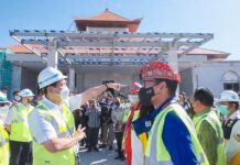 Persiapan terminal VVIP Bandara I Gusti Ngurah Rai Capai 80%