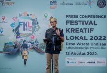 Kemenparekraf Dukung Festival Kreatif Lokal Kembangkan Desa Wisata Tanah Air