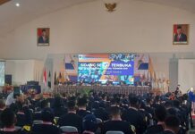 Poltekbang Surabaya Luluskan 288 Taruna/Taruni pada Sidang Senat Terbuka Yudisium XVII