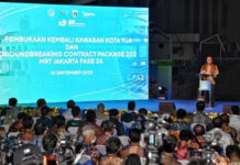 Proyek Pembangunan MRT Fase 2A Segmen Harmoni-Mangga Besar Resmi Dimulai