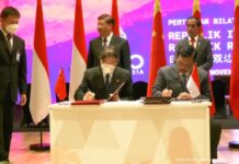 Pemerintah Indonesia dan Tiongkok Sepakati Dokumen Kerja Sama Poros Maritim Dunia