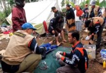 AP II Bersama BUMN Lainnya Bantu Penanggulangan Bencana Gempa Cianjur