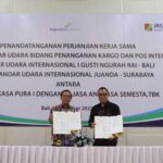 Angkasa Pura Airports dan PT JAS Kerja Sama Pengelola Kargo Dan Pos di Dua Bandara