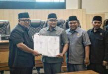 Bupati Sukabumi Sampaikan Pendapat Akhir Atas Dua Raperda