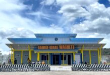 Bandara Waghete Jadi Gerbang Utama Via Udara