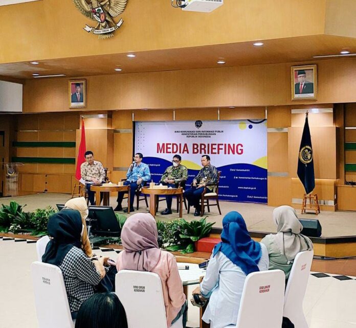 FOTO 24 Maret_Kemenhub laporan mudik lebaran