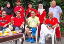 Warga Kayu Putih Senam Lagi Saat Udara Cerah