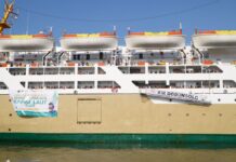 Kapal KM Dobonsolo Angkut 2.092 Pemudik Pesepeda Motor Arus Balik dari Semarang ke Jakarta