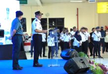 Kemenhub Gelar Apel Kesiagaan Pembukaan Posko Angkutan Laut