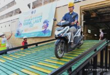 Arus Pemudik Balik Lebaran Gratis Tiba di Pelabuhan Tanjung Priok