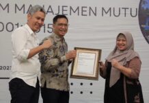 KSOP Cirebon Raih Sertifikat Sistem Manajemen Mutu ISO 9001:2015