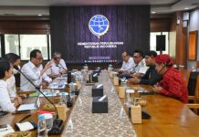 Menhub dan Bupati Sumenep Bahas Optimalisasi Layanan Transportasi