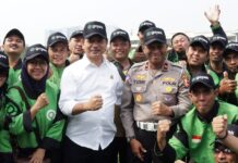 Dirjen Hubdat Tekankan Keselamatan Mitra Ojek Online di Apel Keselamatan Berkendara