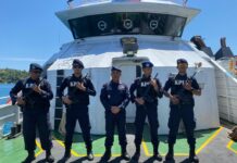 Kapal Patroli KPLP Siaga Dukung Pengamanan Perairan saat KTT ASEAN ke-42