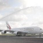 Bandara I Gusti Ngurah Rai Cetak Sejarah Layani Pesawat Jumbo Airbus A380 Emirates