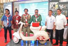 Menhub Apresiasi Skuter Listrik Hasil Konversi Karya Anak Bangsa