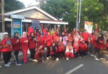 La Tropica Sponsori Senam Jantung Sehat Kayu Putih