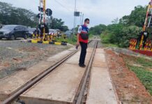 Perlintasan Sebidang Jalur Kereta Api Masih Mengkhawatirkan