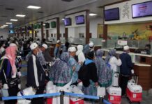 Kepulangan Jemaah Haji Melalui Bandara AP II Berlangsung Lancar