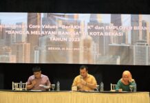 Asda I Setda Kota Bekasi Buka Workshop Pelaksanaan Core Values Berakhlak dan Employer Branding Bangga Melayani Bangsa