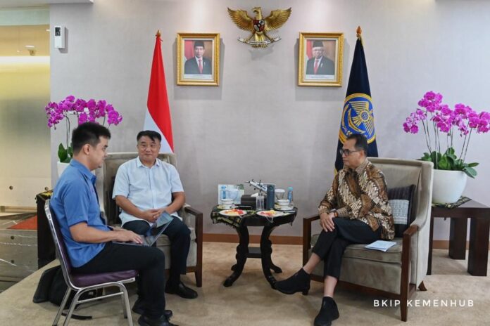 FOTO 21 Juli_Menhub dan Chin tentang IKN 1