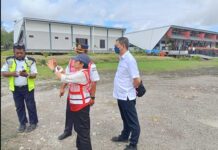 Dirjen Hubud Tinjau Operasional Bandara Ewer di Asmat