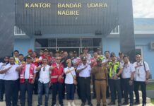Dirjen Hubud Tinjau Bandara Nabire Baru Papua