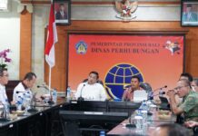 Ditjen Hubdat-Pemprov Bali Gelar Rapat Evaluasi Pelaksanaan Trans Metro Dewata dan Rencana Pembatasan Angkutan Barang