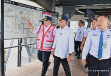 Menhub Tinjau Kesiapan LRT Jabodebek Jelang Diresmikan