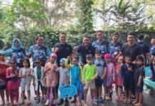 Mercure Surabaya Grand Mirama Sambut Haornas dengan Lomba Renang