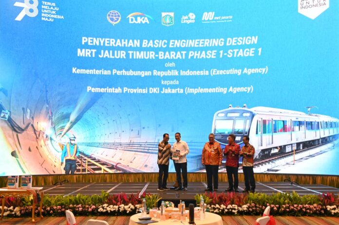 FOTO 7 Agustus_Kemenhub Pembangunan MRT 3 INI