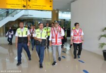 Menhub Tinjau Bandara APT Pranoto Samarinda