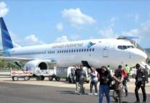 Garuda Indonesia Angkut 2,6 Juta Penumpang di Kuartal 1/2025