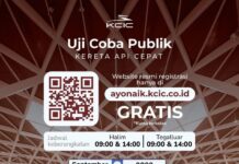 Pendaftaran Uji Coba Kereta Api Cepat Jakarta – Bandung Gratis untuk Masyarakat Dibuka