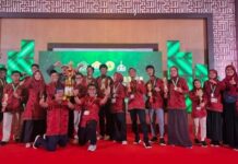 Raih 10 Medali, Banten Juara Umum Kompetisi Sains Madrasah 2023