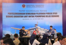 Kemenhub Pastikan Angkutan Laut PSO Terus Tingkatkan Kualitas Pelayanan