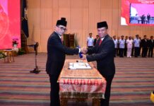 Menhub Lantik Marsekal Muda TNI Kusworo Sebagai Kepala Basarnas